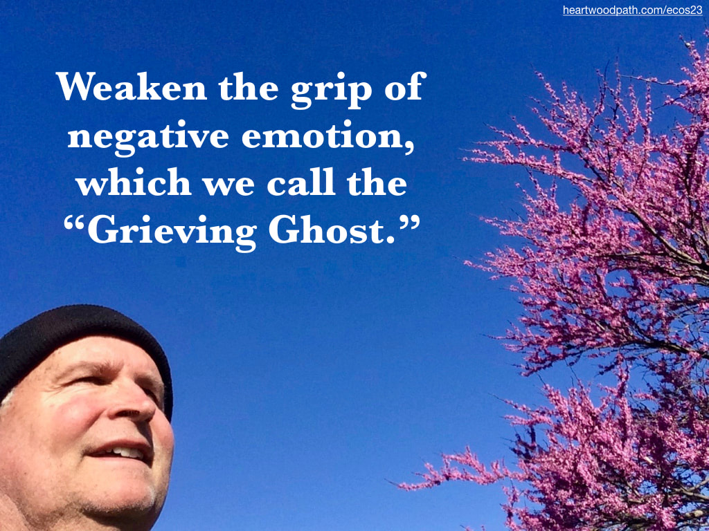 picture-don-pierce-life-coach-saying-Weaken the grip of negative emotion, which we call the “Grieving Ghost.” 